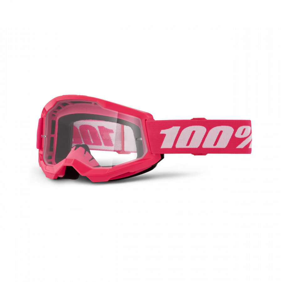 100%, STRATA 2 Youth briller Rosa - Klar linse, BARN