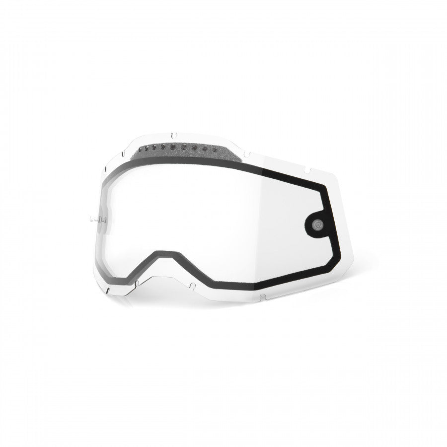 100%, RaceCraft2/AccuriC2/Strata2 Vented Dual Pane Clear