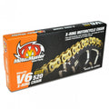 Moto-Master, X-Ring V6 Gold-kjede, 120 ledd, 520.