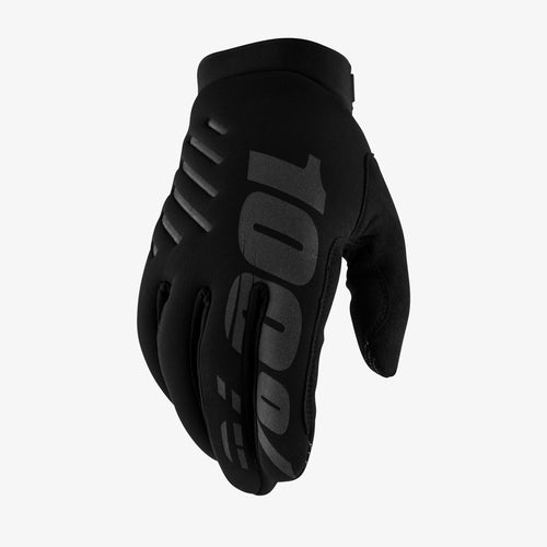 100% Brisker Hansker, voksen, Svart